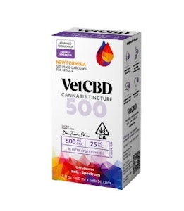 VETCBD - [VETCBD] Tincture - 25mg - 20:1 Regular Strength 60ml