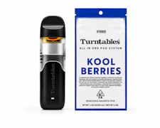 KOOL BERRIES TURNTABLES ALL-IN-ONE 1G POD SYSTEM