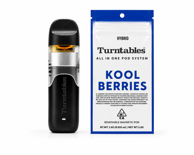 Turntables - KOOL BERRIES TURNTABLES ALL-IN-ONE 1G POD SYSTEM Main Image
