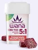 [REC] Wana Classics | Pomegranate Blueberry 5:1 | 20pk/100mg Soft Chews