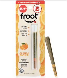 Froot - Orange Tangie (S) | 1g Infused Preroll | Froot