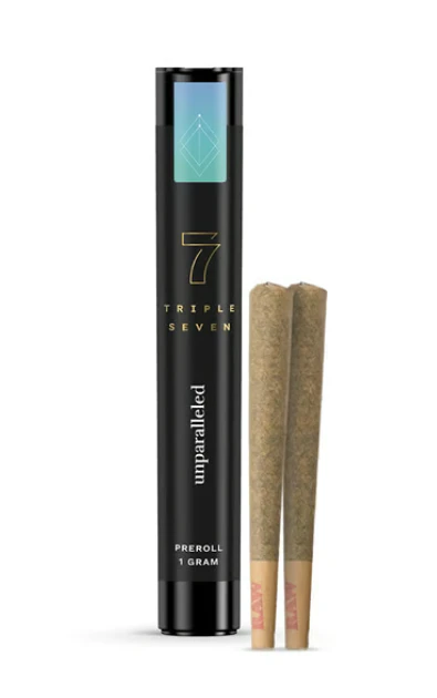 Triple Seven - Bananacane Live Resin Diamond Enhanced 2pk Pre-Rolls - 1g Main Image