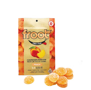 FROOT - Froot Gummies Peach CBD 1:1