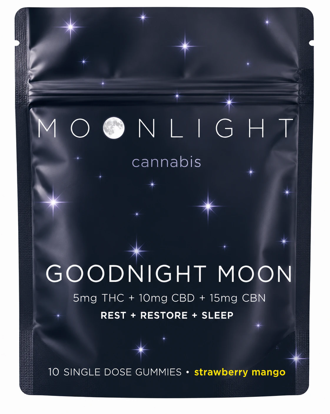 MOONLIGHT - Moonlight- Goodnight Moon (Strawberry Mango) Gummies Main Image