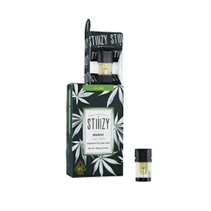 STIIIZY - Stiiizy - Full Gram Pod - Hybrid - 1:1 Mango - (1g) - [500mg CBD/ 500mg THC]