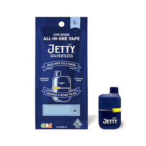 JETTY - JETTY | GMO SOLVENTLESS - AIO | CARTRIDGE | 1G