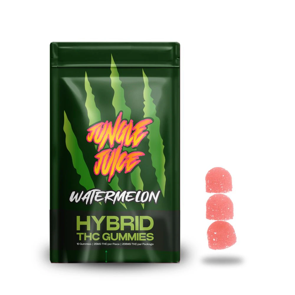 Jungle Juice - Watermelon 200mg Gummies (10x20mg) - JUNGLE JUICE Main Image