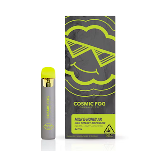Cosmic Fog Cannabis Co. - Cosmic Fog Disposable 1g Milk & Honey AK