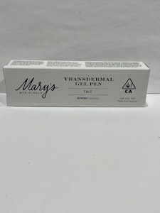 Mary's Medicinals  - THC Transdermal 200mg Gel Pen - Mary's Medicinal