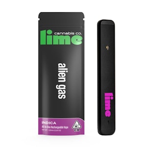 Lime Brand - 1g Alien Gas (All-In-One) - Lime