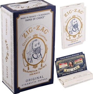 Zig Zag Papers - Rolling Papers - Original 1 1/4 - Zig Zag