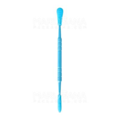 5" Blue Stainless Dabber w/ Silicone Tip
