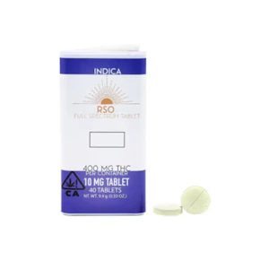 Emerald Bay Extracts - Grand Daddy Purple | 10mg/400mg (40pk) Indica RSO Tablets | Emerald Bay Extracts