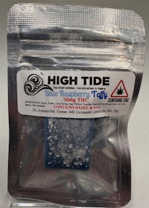 Blue Raspberry Taffy - 50mg - High Tide
