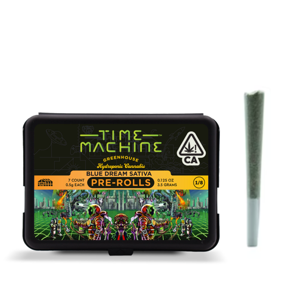 3.5g Blue Dream Pre-Roll Pack (.5g - 7 Pack) - Time Machi...