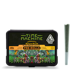 Time Machine - 3.5g Blue Dream Pre-Roll Pack (.5g - 7 pack) - Time Machine