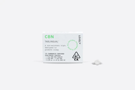 LEVEL - Sublingual - Tablingual CBN - 3mg each - Level