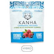 Kanha - Classic - Blue Raspberry - Gummies - 10pk - 100mg