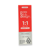 Care By Design - Full Spectrum CBD Drops - 1:1 - Tincture - 15ml