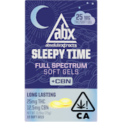 [ABX] CBN Soft Gels - 2:1 - 25mg 10ct Sleepy Time Solventless