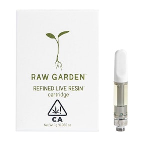 Raw Garden - Berry Nova 1:1 CBD:THC 1g Refined Live Resin Cart - Raw Garden