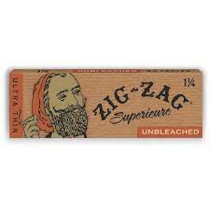 Zig - Zag 1 1/4 Unbleached Papers