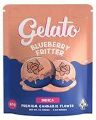 Gelato Brand Flower 3.5g - Blueberry Fritter 30%