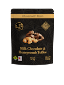 420 Mini | Gold Leaf Milk Chocolate Honeycomb Toffee | DOH | 10pk | 100mg THC