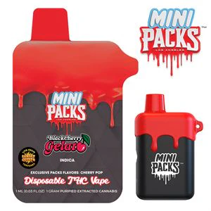 PACKS - Pack Pods Mini 1g-Black Cherry Gelato Disposable