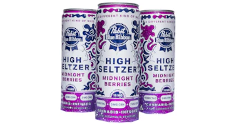 Pabst Blue Ribbon - Midnight Berries 10:3:2 CBN Seltzer - 4pk