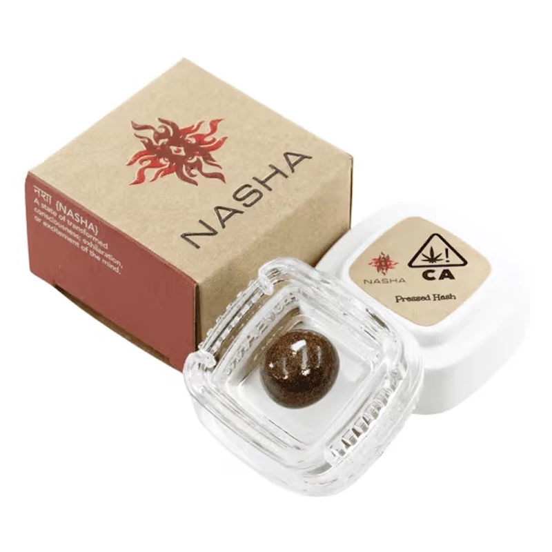 NASHA - Jelly Ntz - Red Pressed Hash Ball - 1.2g (S) - Nasha Main Image