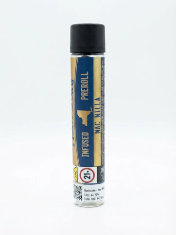 Nanticoke - Mac Nilla -Sativa - 44.73% THC | 1.25G (Infused Pre-Roll) JOINT | Nanticoke  -  II7 BACK