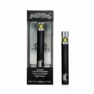 HEAVY HITTERS - HEAVY HITTERS: PINEAPPLE EXPRESS 0.3G DISPOSABLE