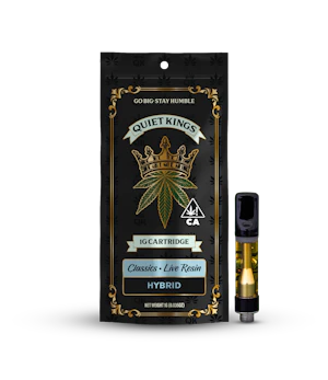 Quiet Kings | Alien OG | Live Resin Cartridge | 1g