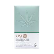 OM - White Chocolate Mint Cookie Crunch Single Square 10mg