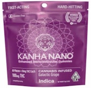 [Kanha] NANO Gummies - 100mg - Galactic Grape (I)