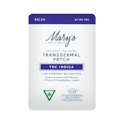 Marys Medicinals | Relax Indica Transdermal Patch | 0.03oz |