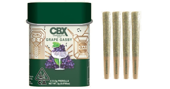 CANNABIOTIX - Cannabiotix - Grape Gasby Pre-Rolls - 4ct
