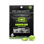 Heavy Hitters: Lights On Green Crack THCV 100mg Gummies
