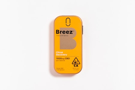 BREEZ - Citrus CBD Spray - 1000mg CBD - Breez