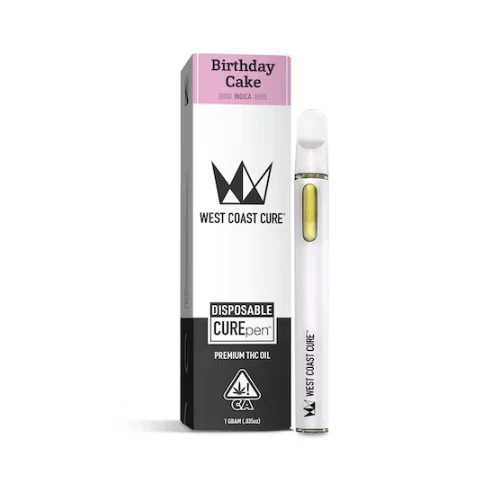 West Coast Cure - West Coast Cure - Disposable Vape - Indica - Birthday Cake - (1g) Main Image