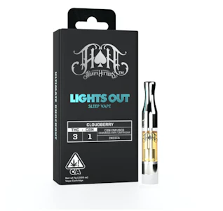 HEAVY HITTERS - Heavy Hitters - Cloudberry CBN - 1g Cart