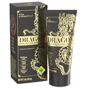 Ceres - Ceres | Dragon Balm Xtra Strength | 3.4 oz 1:1 Lotion | 2000mg THC:CBD