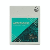 Weekenders - Play CBD Preroll 7pk - 3.5g