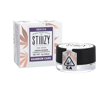 STIIIZY - Stiiizy - Rainbow Cake - 1g Curated Live Resin