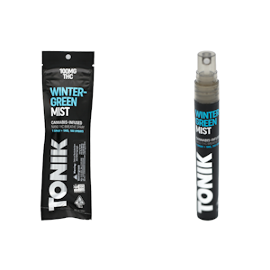 Tonik - 100mg THC Wintergreen Mist Spray - Tonik 