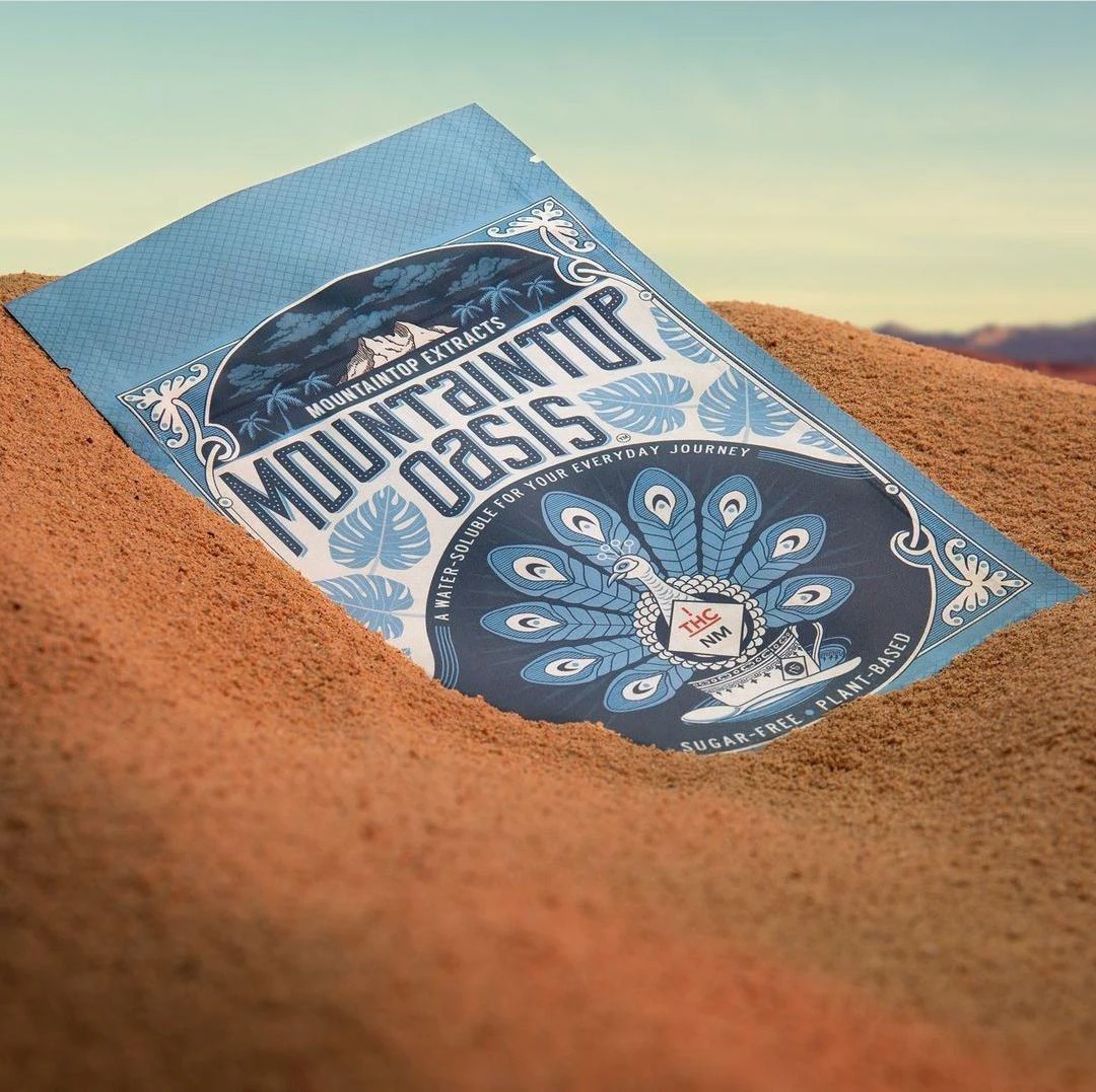 Mountain Top Extracts - Mountain Top Extracts - Mountain Oasis - Water soluble - THC packets -100mg ( 10 x 10mg) Main Image