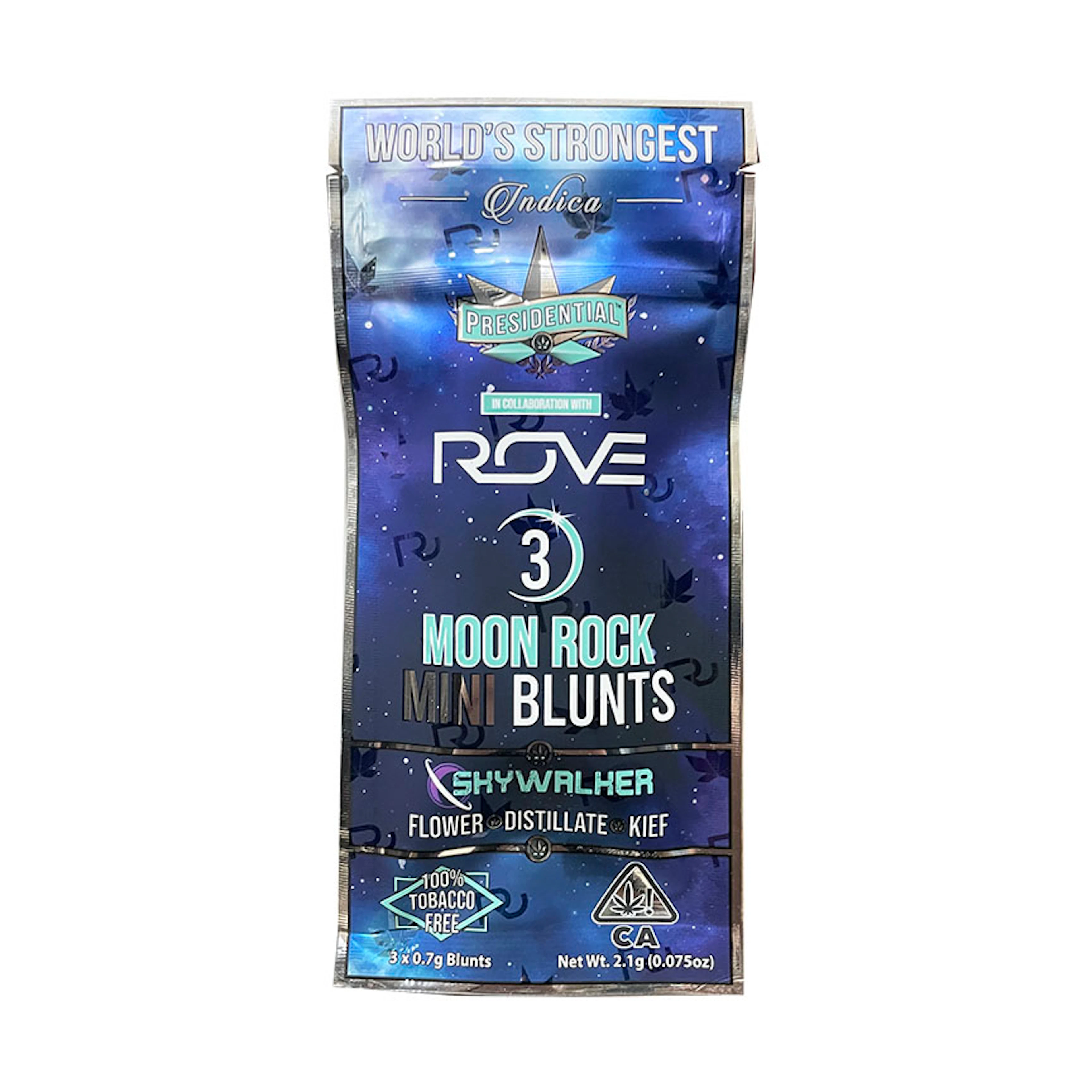 Presidential Moon Rock Skywalker Mini Blunt 3-Pack 2.1g