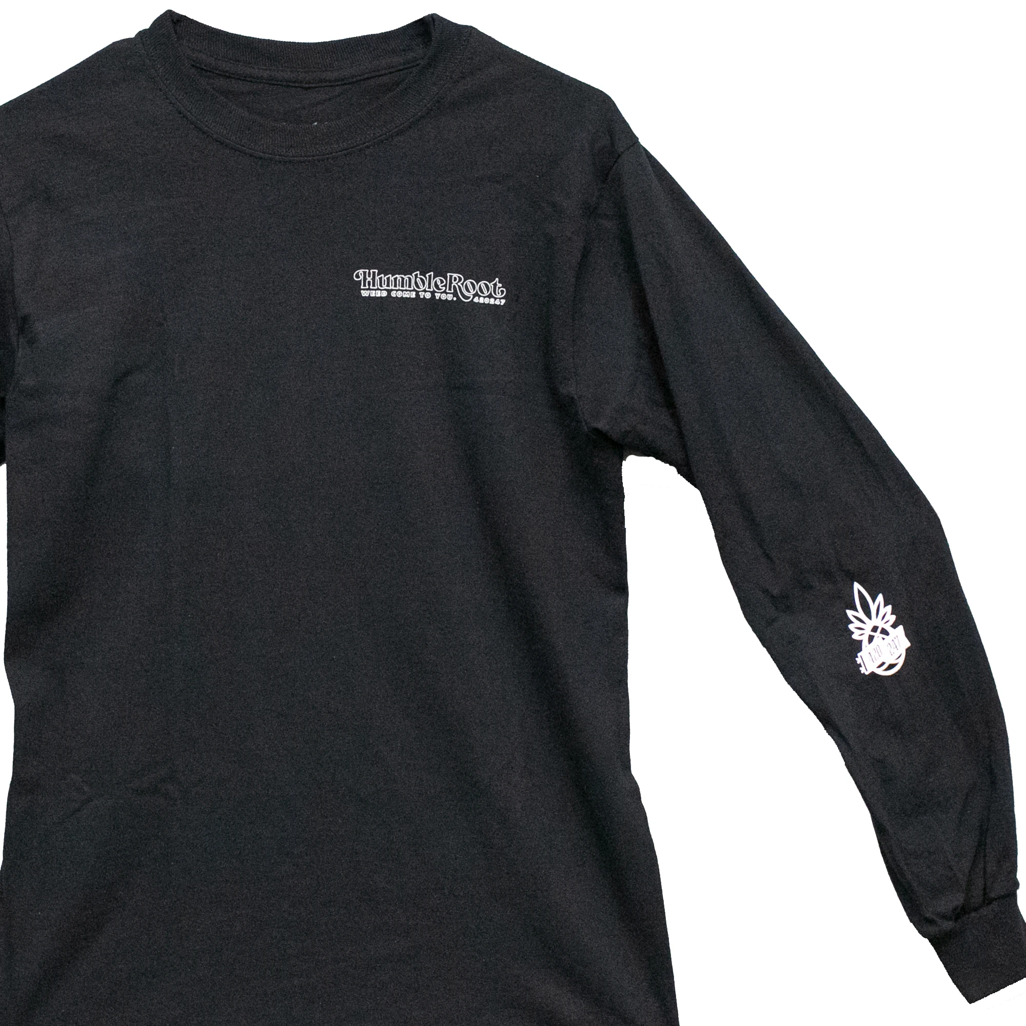 Humble Root - (S) Black WCTY Unisex Long Sleeve Main Image