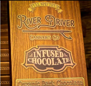 River Driver Cannabis Co - River Driver | Strawberry Milk Chocolate Bar | 10mg | 10-Servings |100mg Total | [S]